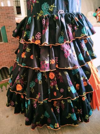 Traje flamenca gitana sevillana t.42