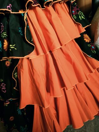 Traje flamenca gitana sevillana t.42