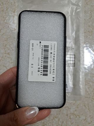 Cover nuova per iphone Black 11 pro