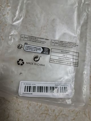 Cover nuova per iphone Black 11 pro