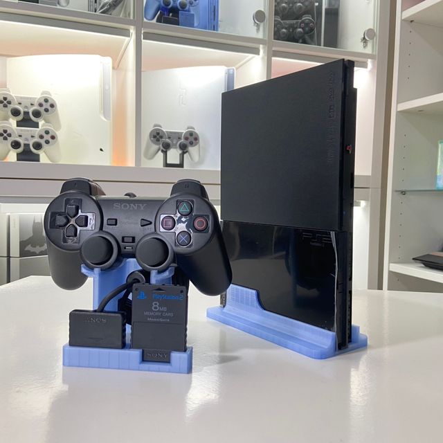 PS2-Suporte para comando PlayStation 2 e consola
