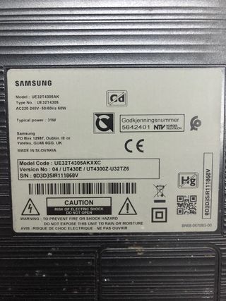 Módulo principal Samsung 32” led