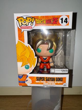 Funko pop Dragón ball Super Saiyan Goku  14