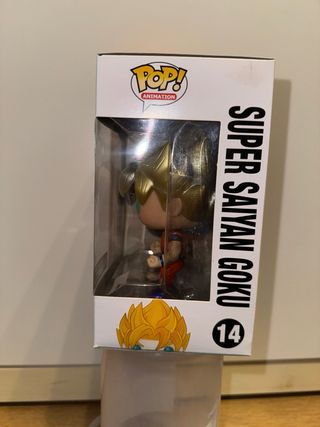 Funko pop Dragón ball Super Saiyan Goku  14