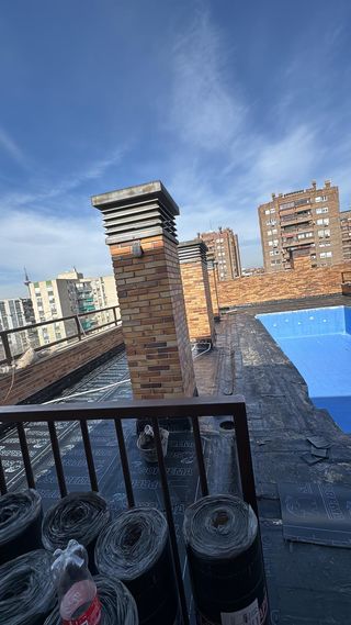 TELA ASFALTICA, COLOCACION .IMPERMEABILIZACIÓNES