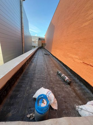 TELA ASFALTICA, COLOCACION .IMPERMEABILIZACIÓNES