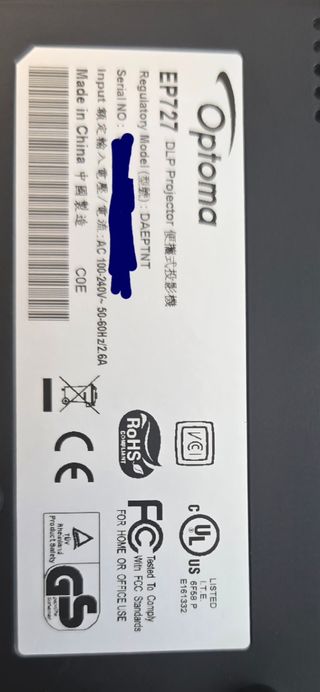 Videoproiettore optoma