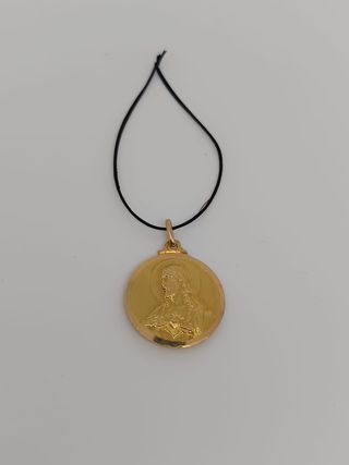 J-0657 Escapulario Virgen con Cristo