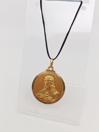 J-0657 Escapulario Virgen con Cristo