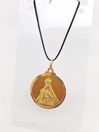 J-0657 Escapulario Virgen con Cristo