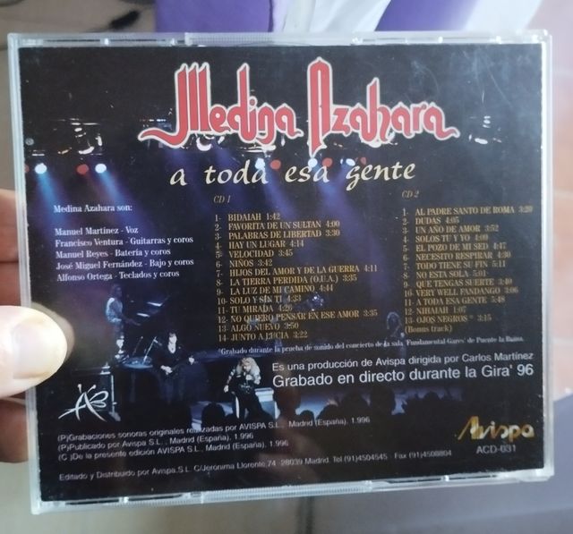 Doble CD de medina azahara