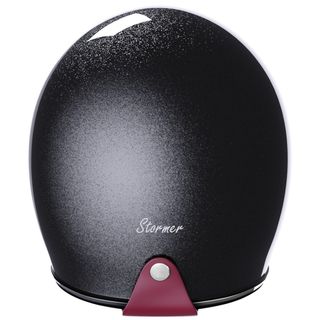 Casco de moto abierto-jet negro Glitter ECE 22.06