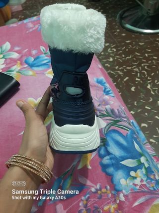 Botas para la nieve talla 35 para niñas