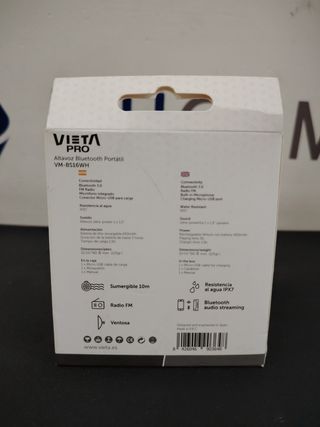 Altavoz Vieta Pro VM BS16WH Bluetooth