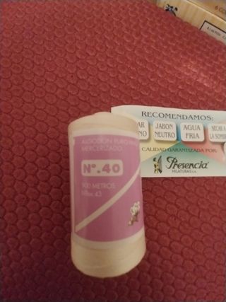 Hilo para hacer encaje