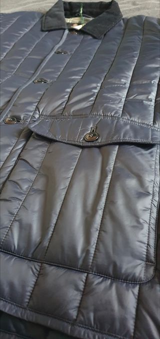 BARBOUR CHAQUETA POOLY QUILT NAVY L