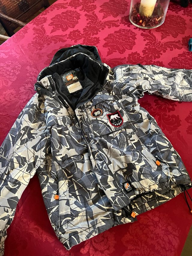 Abrigo nieve talla 12 años niño niña