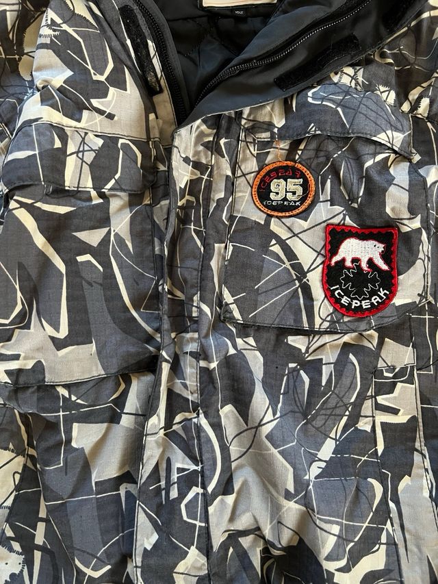 Abrigo nieve talla 12 años niño niña