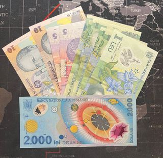 Lotto banconote Romania