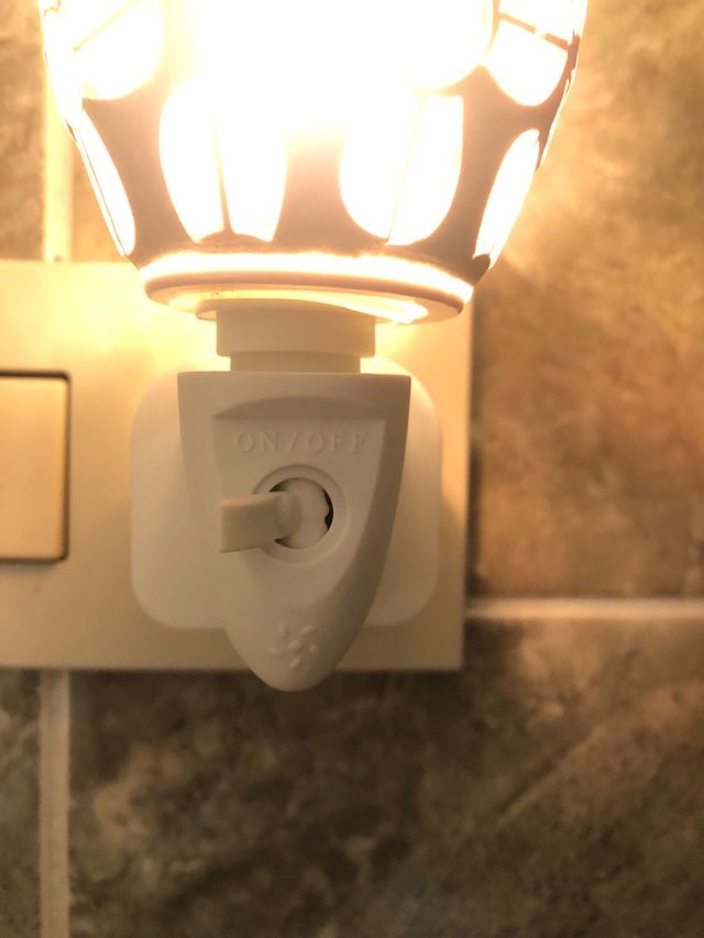 luce notturna lampada sala světlo scrivania presa
