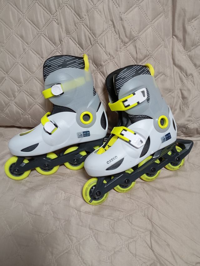 Patines de lineas semi nuevos cxeeo