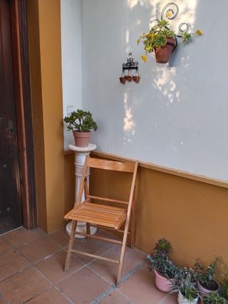 Silla madera plegable