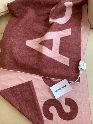 Bufanda de lana Acne Studios nueva unisex