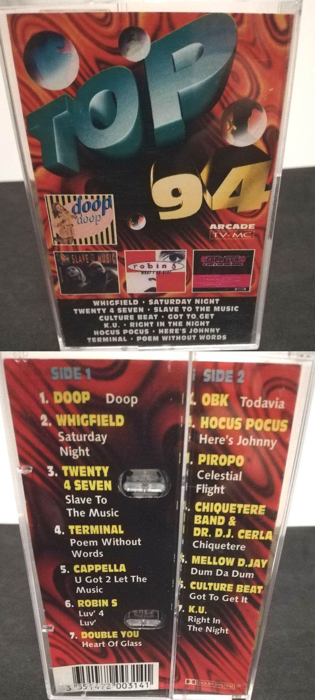 Set Top 94 e Top 95 vol 2 - 2 CASSETTE
