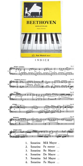 SONATINAS para Piano (varios autores)