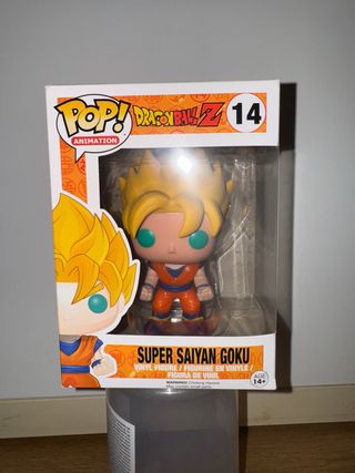 Funko pop Dragón ball super saiyan goku 14
