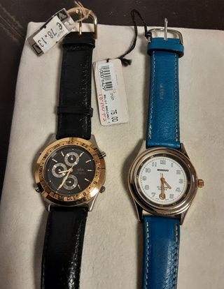 Relojes Radiant y Voga