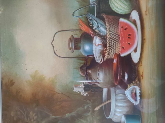 Natura morta dipinto olio Luigi Tagliavini