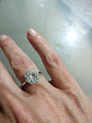 Anillo solitario