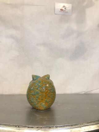 Gufo design gufetto vintage arte ceramica esposito