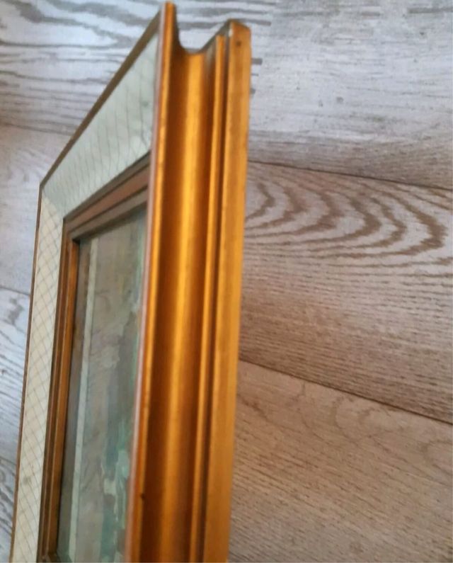 Dipinto del 1900 con cornice coeva