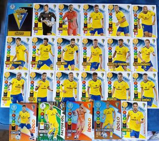 Colección cartas Cádiz Adrenalyn 