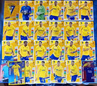 Colección cartas Cádiz Adrenalyn 