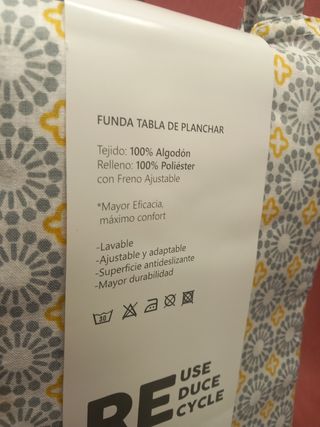 FUNDA TABLA PLANCHAR.ETIQUETAS y E.GRATI