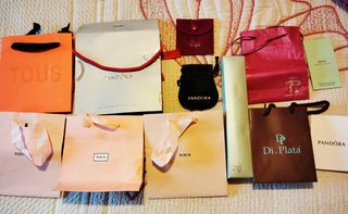 Cajas Tous Pandora pendientes pulsera  mujer niña