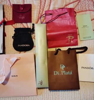 Cajas Tous Pandora pendientes pulsera  mujer niña
