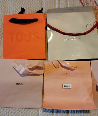Cajas Tous Pandora pendientes pulsera  mujer niña