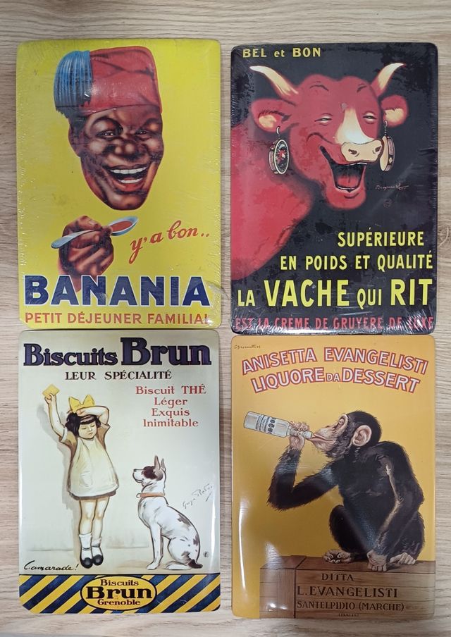 Cartel publicitario Vintage