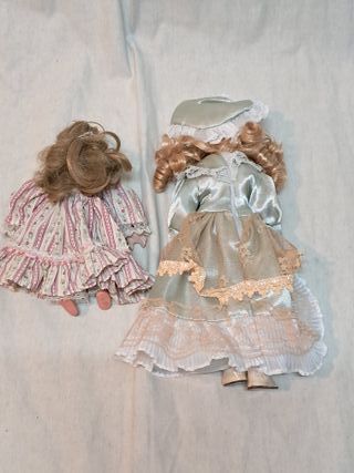 Bambole da collezione in porcellana