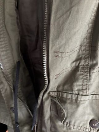 Chaqueta con cuero
