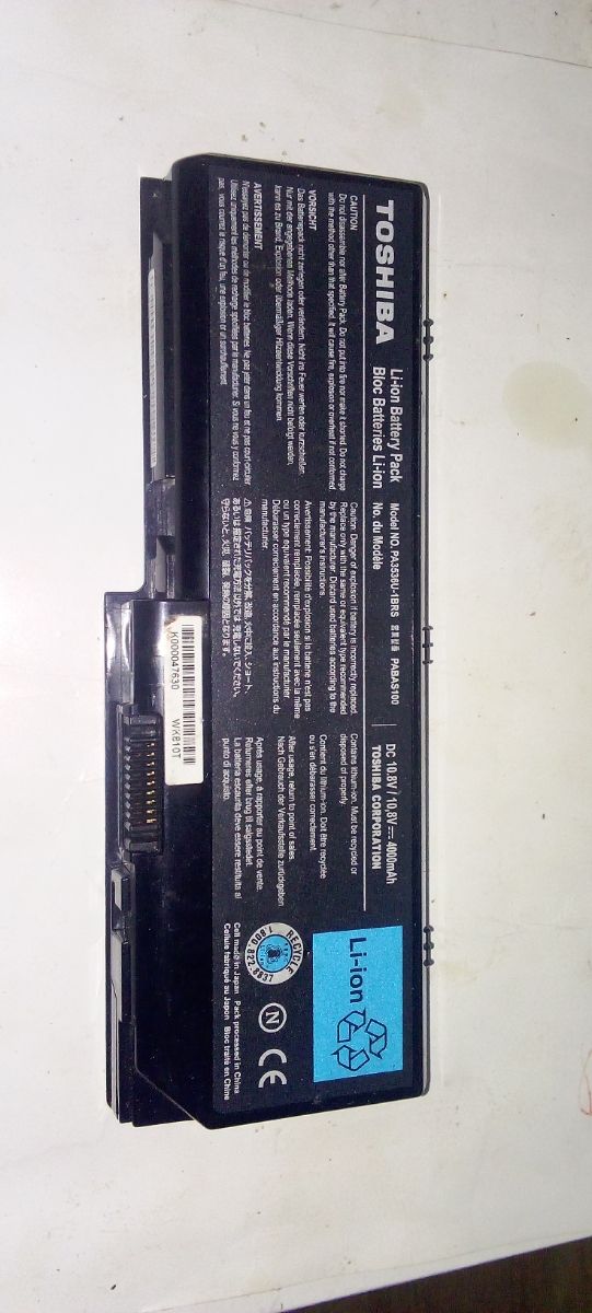 batteria portatile thosiba PA3536U