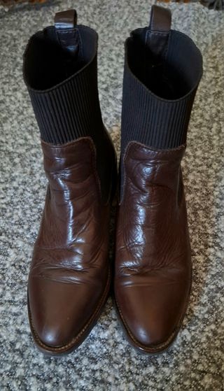 Botines Vintage Cuero