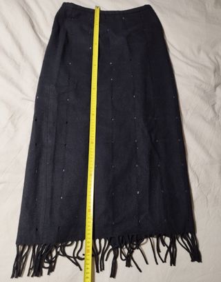 Falda larga lana