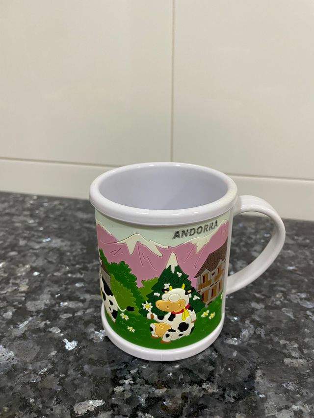 Taza de plastico