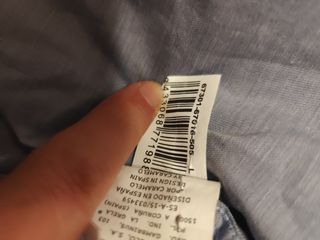 Camisa "Caramelo" talla L