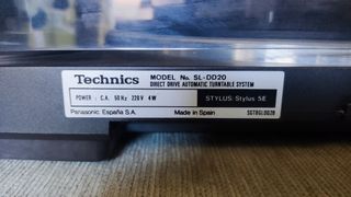 Tocadiscos Technics SL DD20